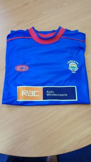 Rare Rossco Linfield Home Shirt Early 2000 