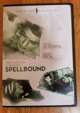 Spellbound (dvd) - Like - Rare Out Of Print Hitchcock Special Edition Dvd