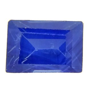 Rare Untreated Blue Kashmir Sapphire 0.  33ct Natural Loose Gemstones