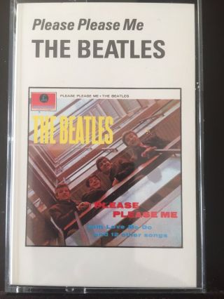 The Beatles : Please Please Me.  Rare Uk Xdr Mono Cassette Tc - Pmc 1202 Great Audio