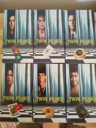 TWIN PEAKS season 1 VHS boxset David Lynch RARE film weird 3