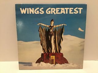 Wings Greatest Lp Mccartney Vinyl German Import Rare Fantastic Album