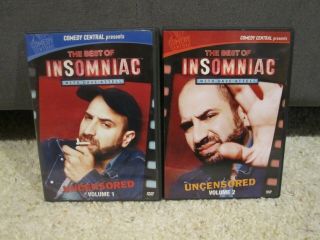 The Best Of Insomniac With Dave Attell: Uncensored Vol.  1 & 2 (dvd) Rare Set