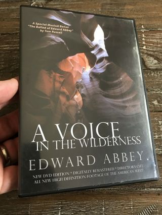 A Voice In The Wilderness - Edward Abbey (2005) Rare Dvd Of The American West
