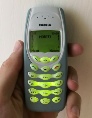 Nokia 3410 Rare Vintage Collectible Cell Phone