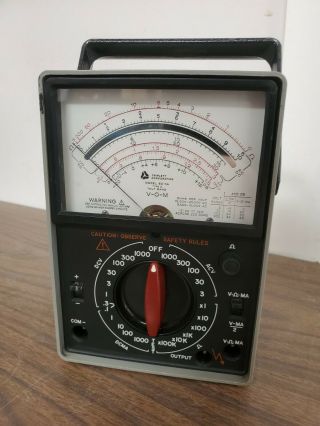 Vintage Triplett Model 60 - Na Suspension V - O - M Voltmeter