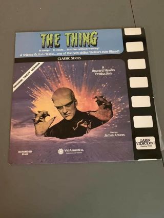 The Thing From Another World Laserdisc Ld Rare James Arness 1951