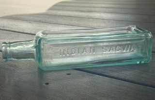 Antique Healy & Bigelow Indian Sagwa Quack Medicine Bottle