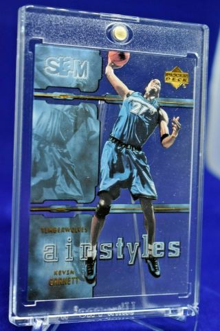 Kevin Garnett Ud Slam Acetate Air Styles See Through 2020 Hall Of Fame Rare Sp
