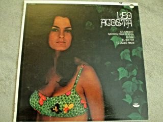 Leo Acosta Self Titled Lp Cap Discos St - 19044 Latin Soul Funk 1968 Boogaloo Rare
