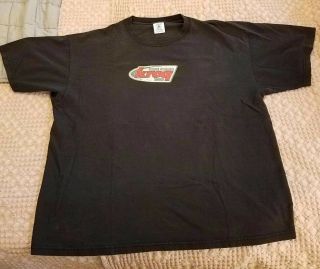 Rare Kroq Black Acoustic Xmas 12 Years T Shirt Xl System Of A Down Linkin Park