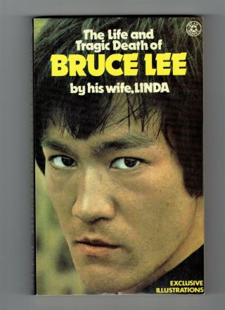 The Life And Tragic Death Of Bruce Lee Paperback Rare 1st Printing
