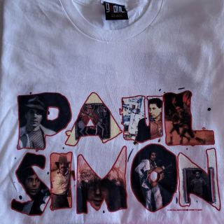 Paul Simon Vintage 1999 Concert Tour T Shirt Size Xxl Rare