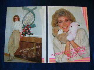 1980s Cynthia Rhodes Japan Vintage 16 Clippings Staying Alive Very Rare