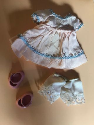 Ginny Ginger Muffy Doll Outfit Vintage Dress Shoes