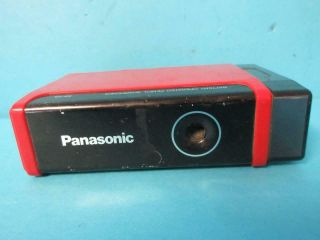 Awesome Vintage Panasonic Battery Operated Pencil Sharpener Red Model Kp - 2a Rare