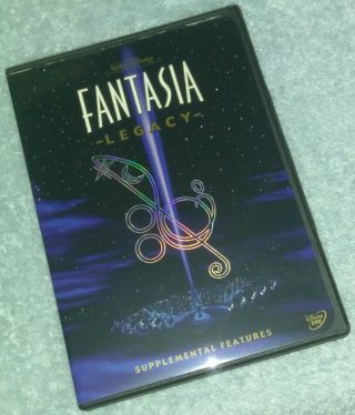 Fantasia Legacy Supplemental Features Dvd Rare Oop Disney Kids
