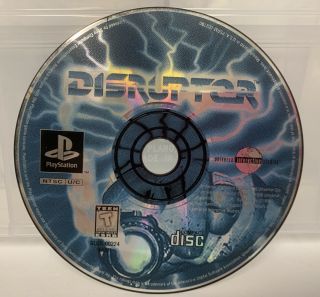Disruptor (sony Playstation 1,  1996) Ps1 Disc Only Fast