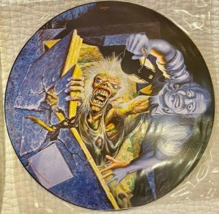 IRON MAIDEN - No Prayer for the Dying - PICTURE DISC LP - UK IMPORT - 1990 RARE 2