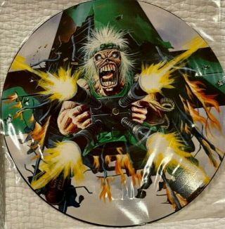 IRON MAIDEN - No Prayer for the Dying - PICTURE DISC LP - UK IMPORT - 1990 RARE 3