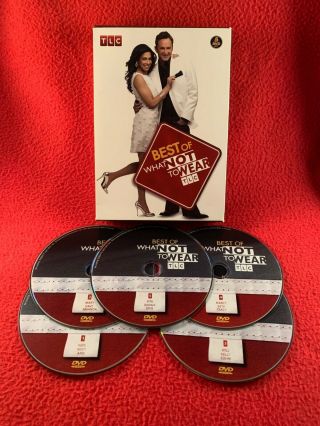 Best Of What Not To Wear Dvd 5 - Disc Set Tlc Fashion 2008 Rare Oop Region 1 Usa
