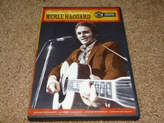 Merle Haggard Legendary Performances Rare Dvd Country Music Hall Of Fame Series