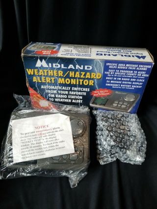 Vintage And Rare,  Midland Weather Weather / Hazard Alert Monitor 74 - 210