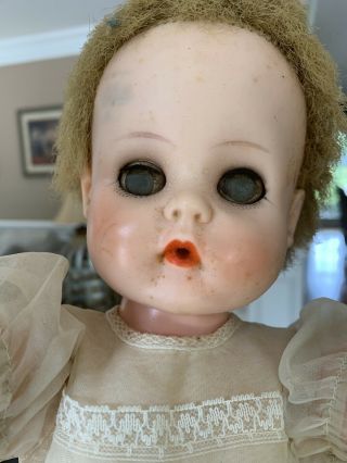 Scary Haunted Evil Eyes Zombie Creepy Spooky Eerie 15” Baby Doll Halloween Prop
