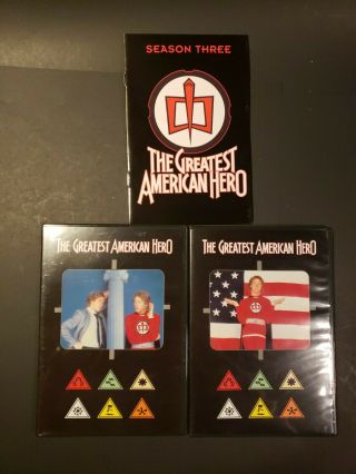 The Greatest American Hero - Third Final Season 3 [DVD 4 - Disc Set] NTSC Rare OOP 2