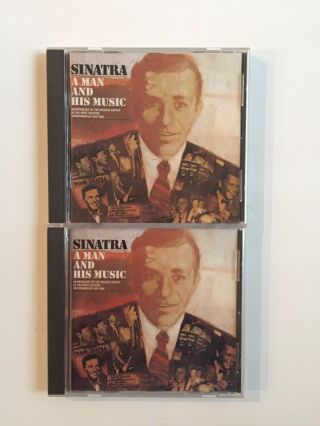 Frank Sinatra A Man And His Music Cd Set - Rare Oop