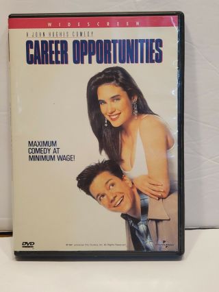 Career Opportunities Dvd,  1991 John Hughes Jennifer Connelly Opp Rare