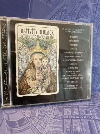 Black Sabbath - Nativity In Black: A Tribute To Black Sabbath Cd Rare Oop