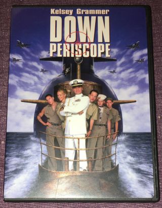 Down Periscope Dvd (1996) Rare Kelsey Grammer/lauren Holly Comedy
