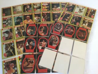 Sylvester Stallone ROCKY II Topps Trading Cards Dated 1979 Rare Talia Shire 2