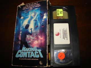 Making Contact Vhs Sci - Fi Horror World Video 80 