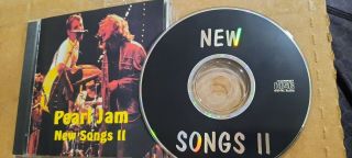 Pearl Jam Songs II import cd Primadonna Italy rare 20 song Eddie Vedder 2