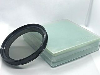Rare 【optics In Case】nikon 72mm Polarizing Lens Filter From Japan 200610