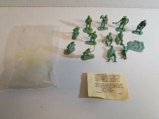 Ultra Rare Barzso Playsets Civil War Confederate Soldiers Complete Set Of 13