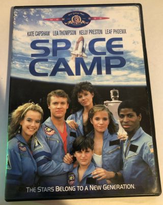 Space Camp Dvd Rare Oop Mgm Region 1 Lea Thompson Kelly Preston Joaquin Phoenix