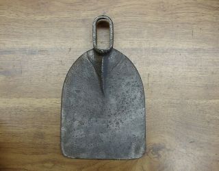 Old Tools,  Antique Unbranded Hoe Head,  11 ",  2lbs.  13.  9oz. ,  Trench,  Rugged Patina