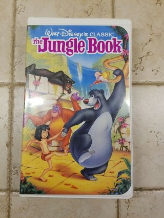 Walt Disney’s Classics The Jungle Book - Rare Black Diamond 1122 (vhs,  1991)