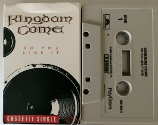 Kingdom Come - Do You Like It - Cassette Tape Single - Very Rare