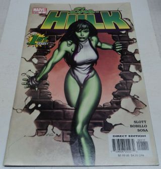 She - Hulk 1 (marvel Comics 2004) Hot Adi Granov Cover (fn/vf) Rare