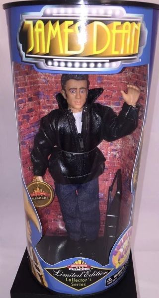 Vintage James Dean Doll 1998 Fully Poseable Action Figure 9 " Double Wrapped