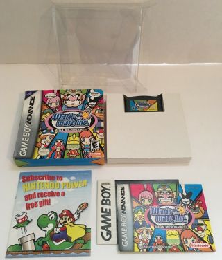 Warioware Inc.  Mega Microgame$ (game Boy Advance) Rare Complete Wario Ware Gba