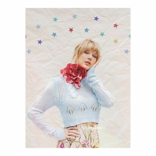 Taylor Swift " Me " Rare Limited Edition Lithograph Metallic Stars