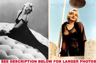 Marilyn Monroe Sexy Lingerie Shoot (2) Rare 4x6 Photos