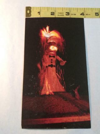 Vintage Fiesta De Santa Fe Mexico Postcard " Burning Of Zozobra " 1988 Rare