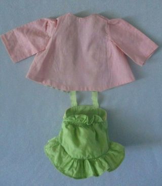 Vintage Tagged Terri Lee Sun Suit,  Pink Jacket for 16” Doll Dress,  Clothes 1950s 2