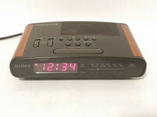 Sony Dream Machine Icf - C420 Dual Alarm Clock Radio Dream Bar Snooze Sleep